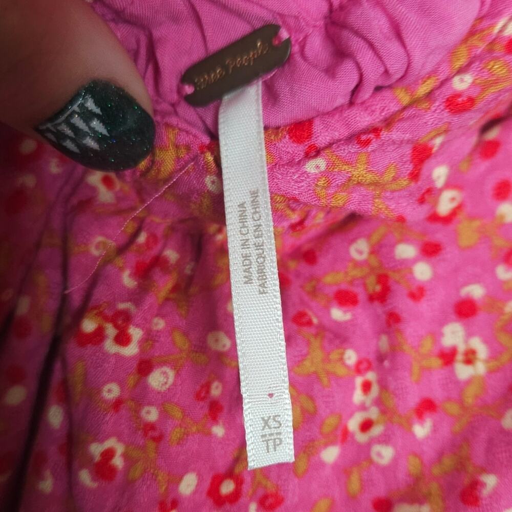 Free People Pink Florence Mini Dress - Picture 5 of 6